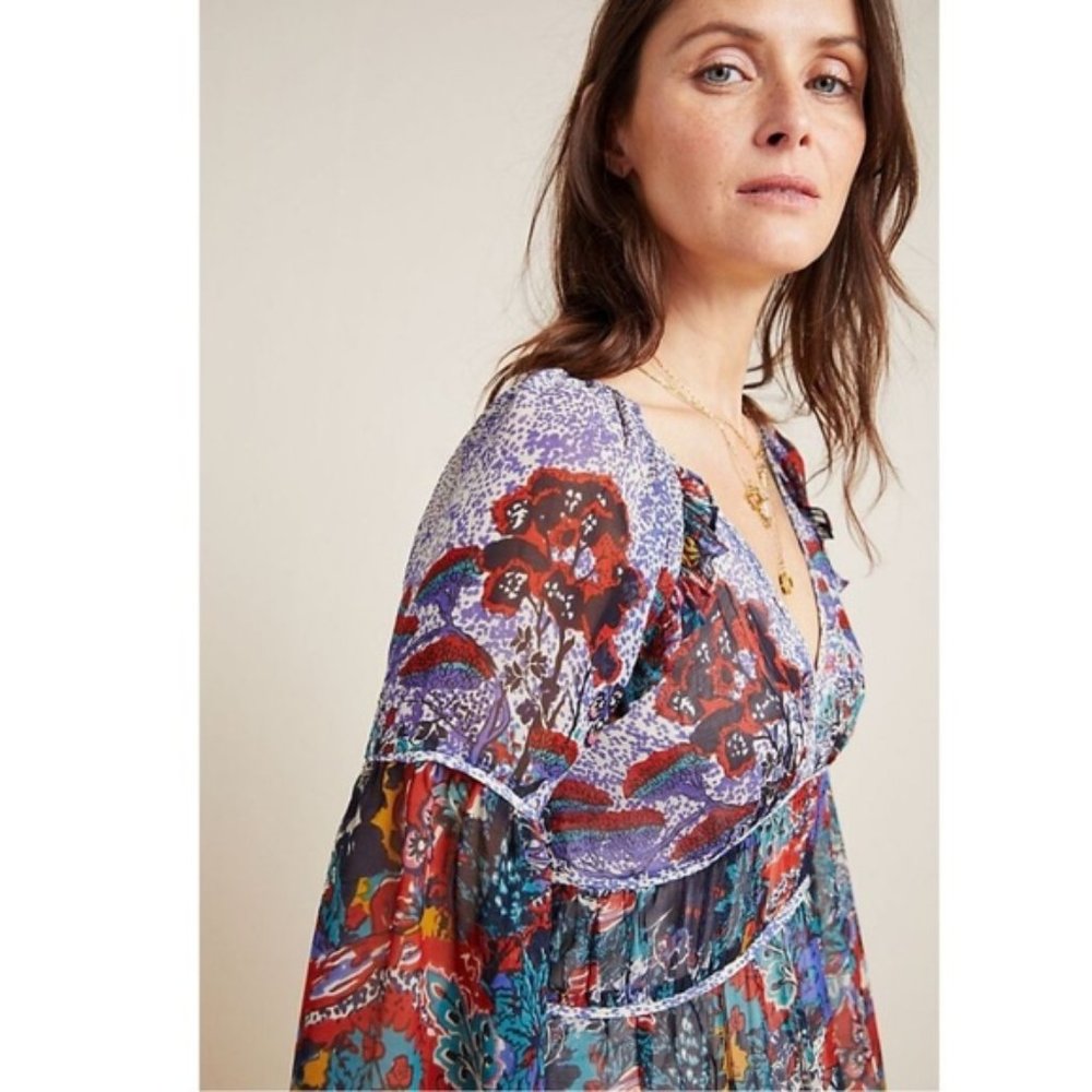 NEW Anthropologie Annabella Maxi dress - Picture 3 of 5